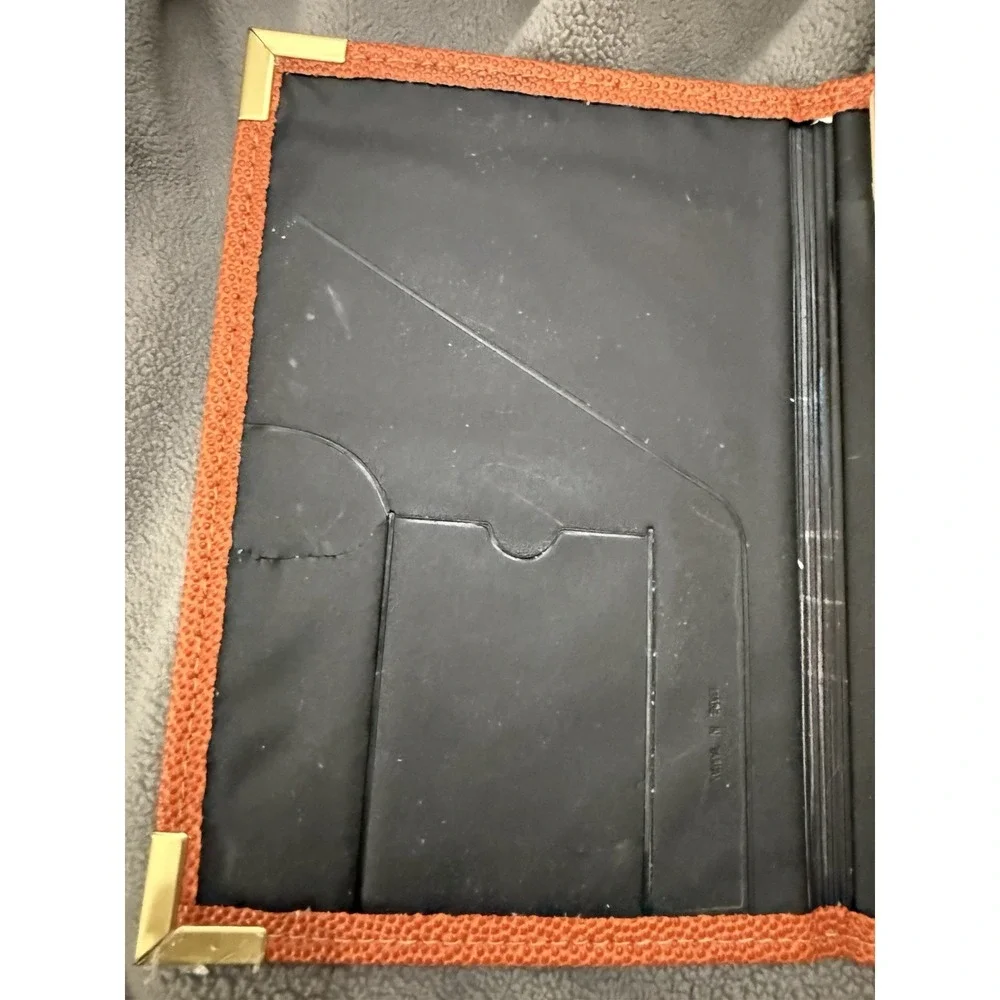 Spalding NBA Basketball Texture Folio Notepad‎ Holder Office Memo Pad Cover